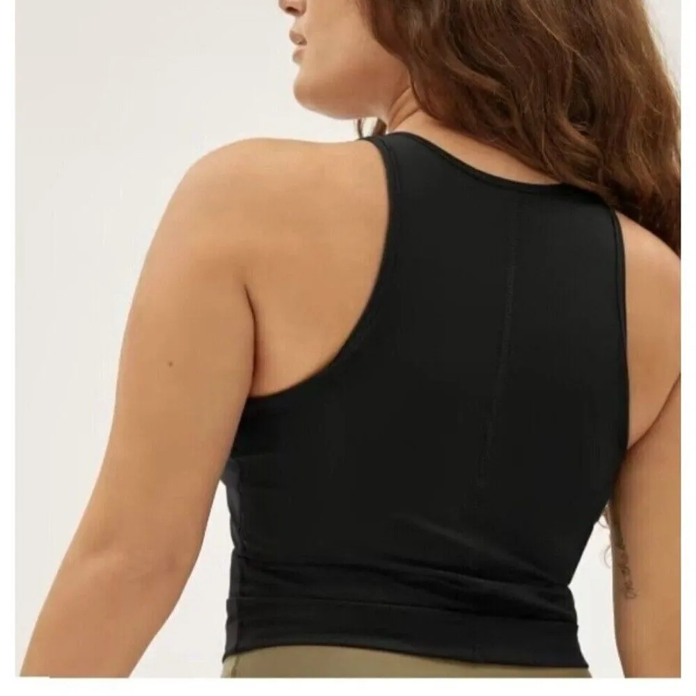 Everlane The‎ Perform Tank Top Black Sz XS Women's Athleisure Sleeveless NEW - Image 9