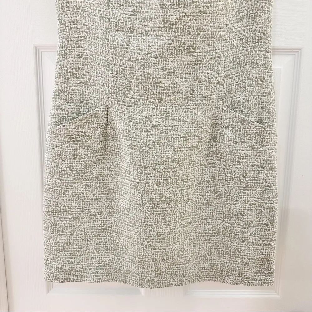Southern Tide Seagrass Green Paislee Tweed Mini Dress sz 6 - Image 5