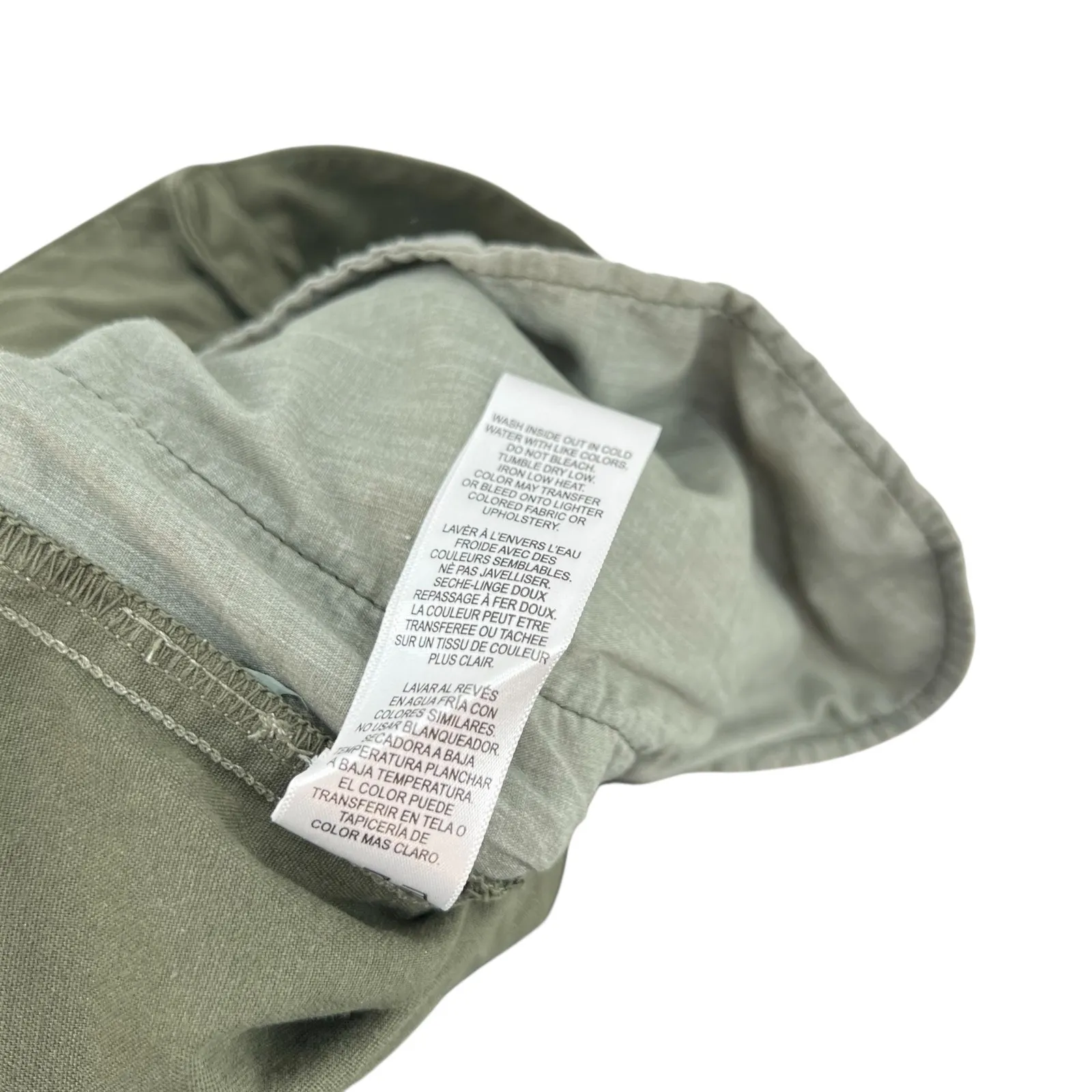 Frame Relaxed Utility Pant Cargo Washed Surplus Green‎ Size 27 - Image 13