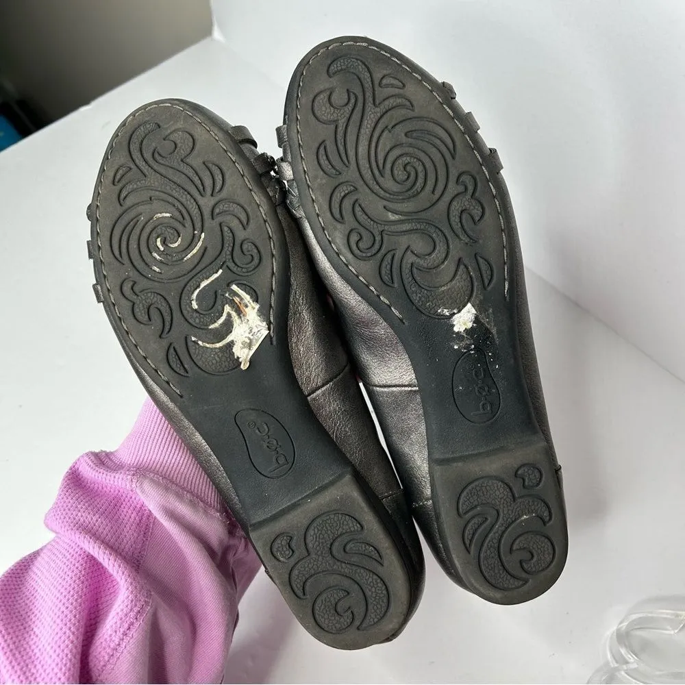 B.O.C by Born Grey metallic flats shoes 10 Gray - Image 5