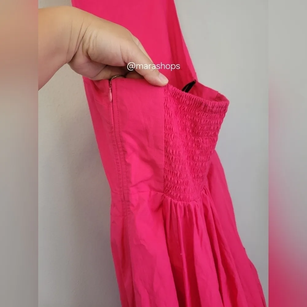 SWF Pink Racer Midi Dress Size XS - Image 6
