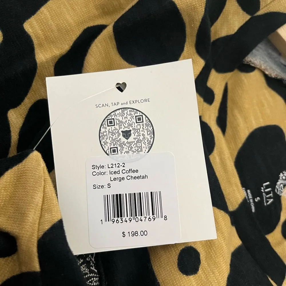 NWT LITA by Ciara Overdized Cheetah T - Image 6