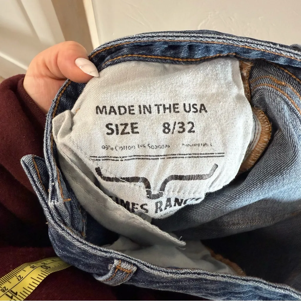 Kimes Ranch Women’s Jeans Jennifer Trouser Wide Leg Boot High Rise Western 8/32 - Image 5