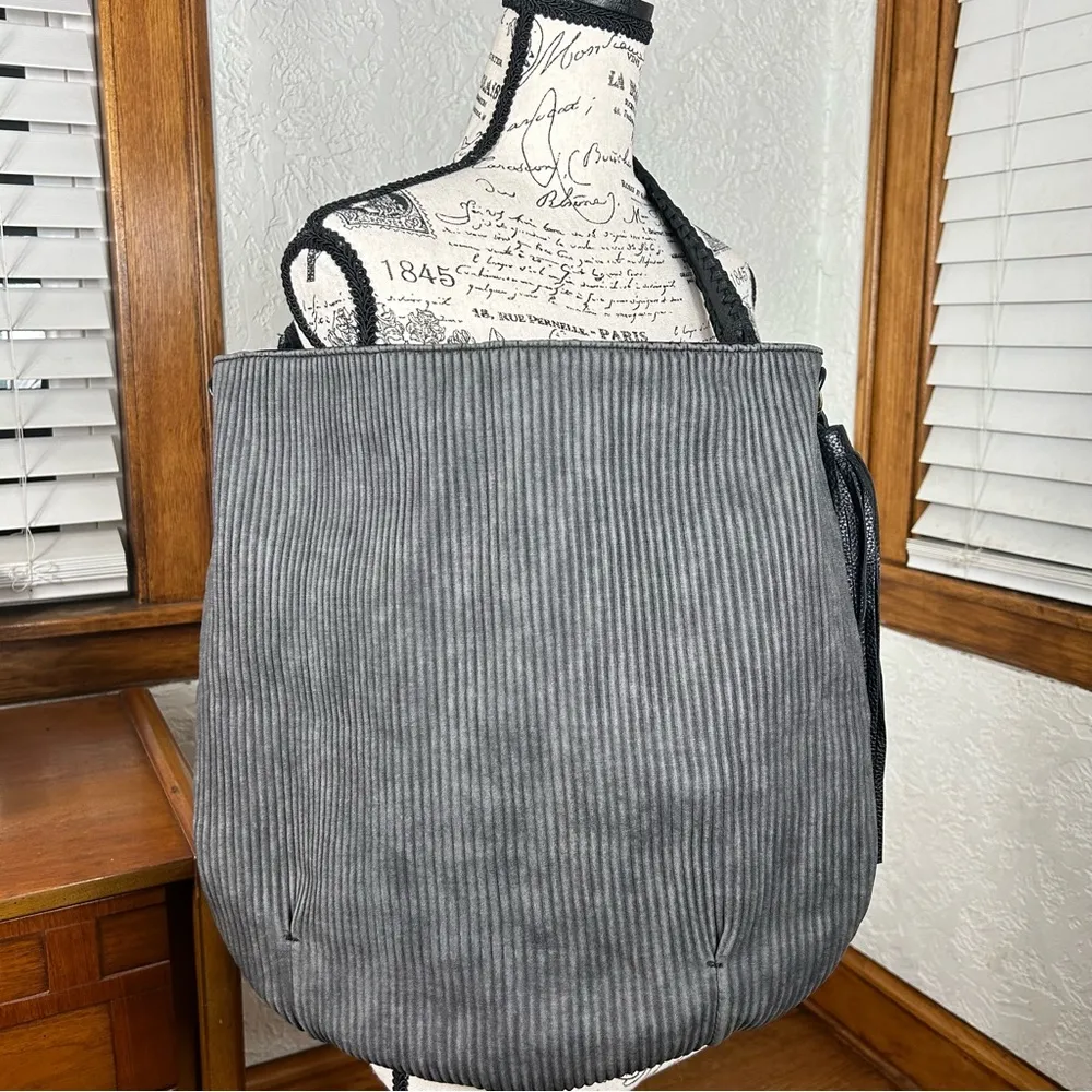 BOHOSondra Roberts Squared Faux Leather Shoulder Bag Purse - Image 13