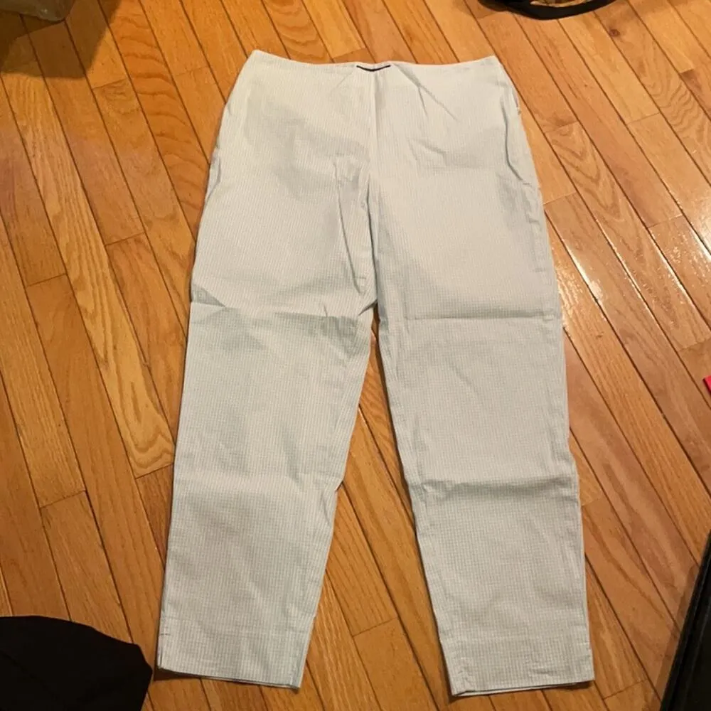 Ralph Ralph Lauren blue gingham pants size 8 - Image 3