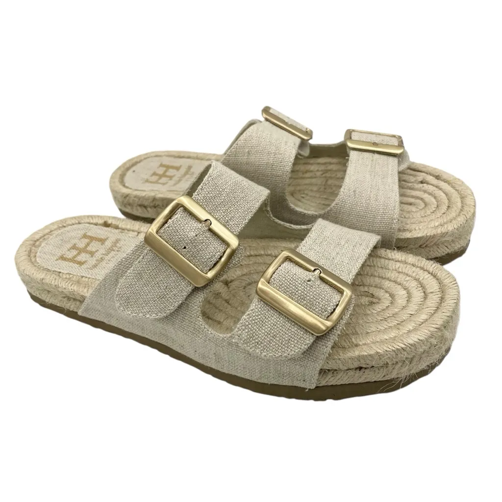 Haute Hippie Nikki espadrille buckle slide sandals women’s Size 8M - Image 2