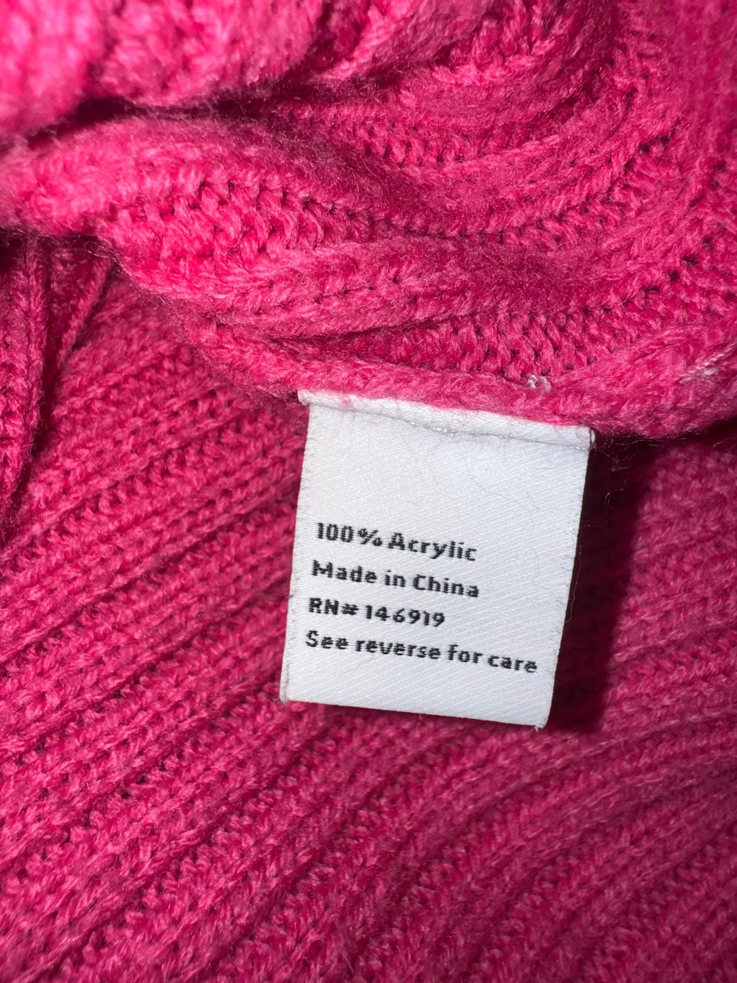 Nine West Pink Turtleneck Sweater  - Image 5