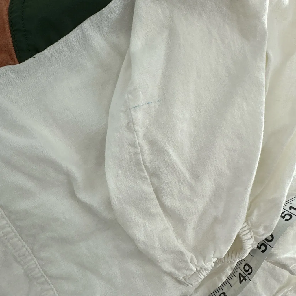 Free People Beating Hearts Top Sz Small‎ boho lagenlook festival color block - Image 9