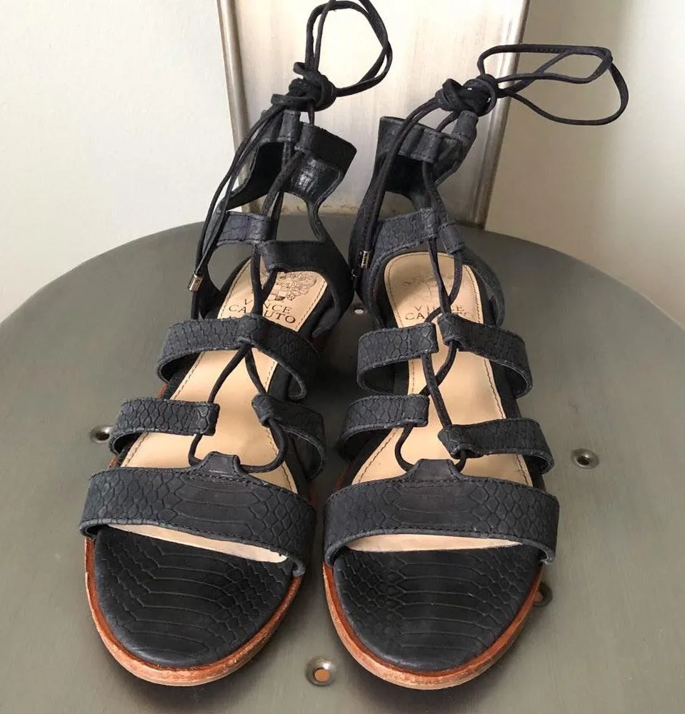 🐍 Tany Snake Embossed Sandal - Image 2