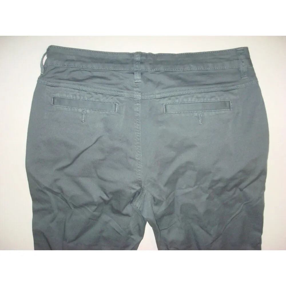 New NWT Womens Prana Pants Janessa Nickel 10 Regular Pockets Blue Gray Crop Capr - Image 7