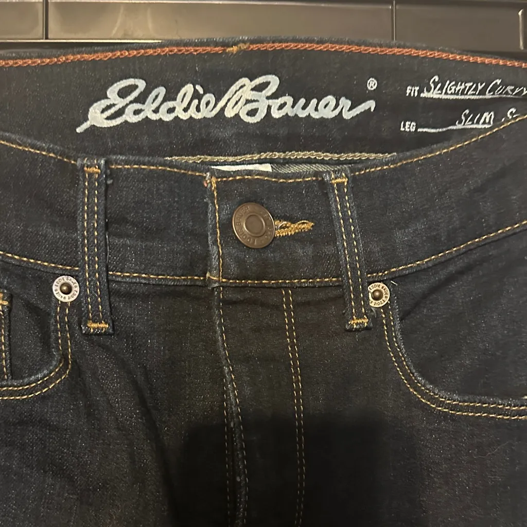 Eddie Bauer Women's Dark Skinny Jeans - Image 2