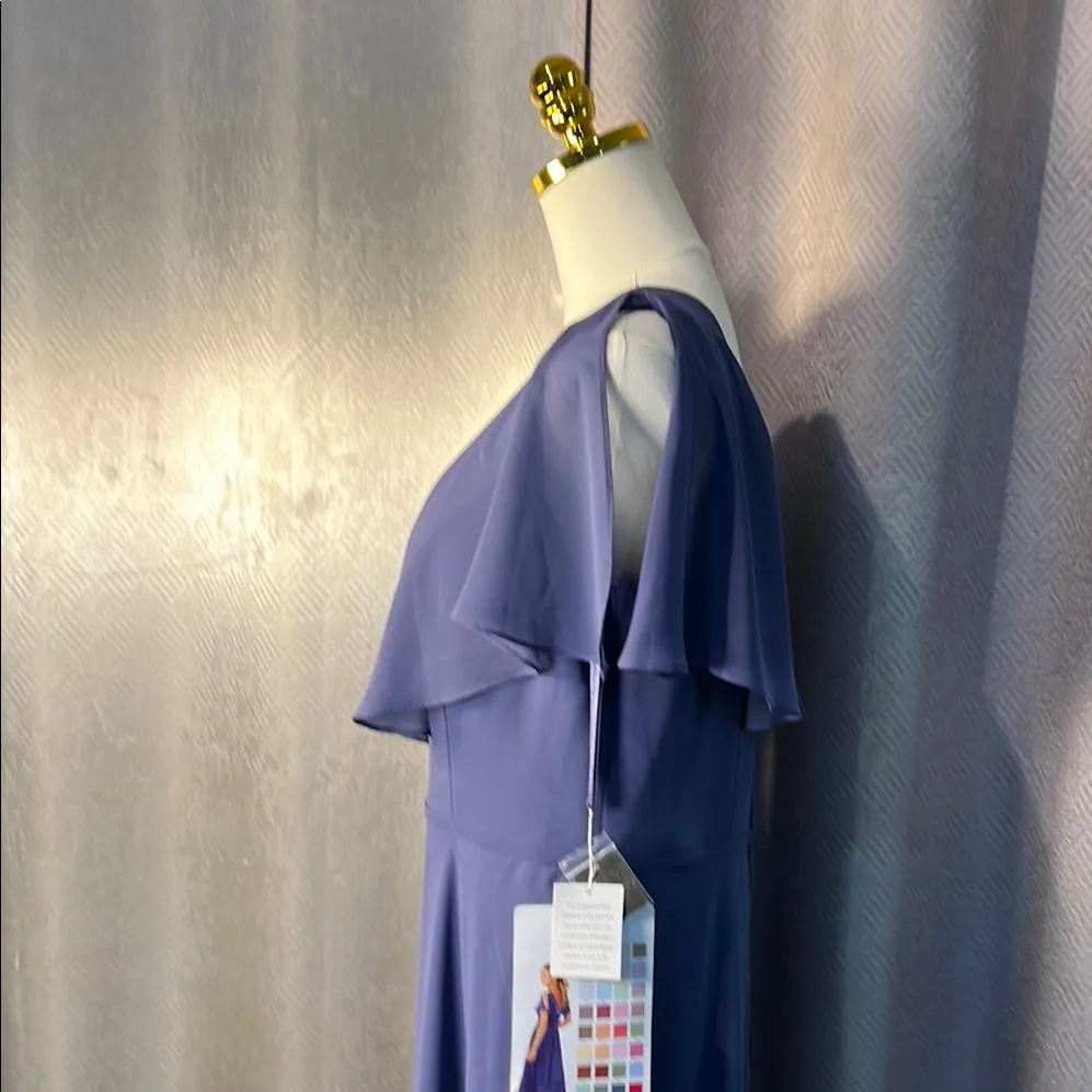 Mori Lee 21704 Flounce Top Bridesmaid Dress size14.                    order(61) - Image 8