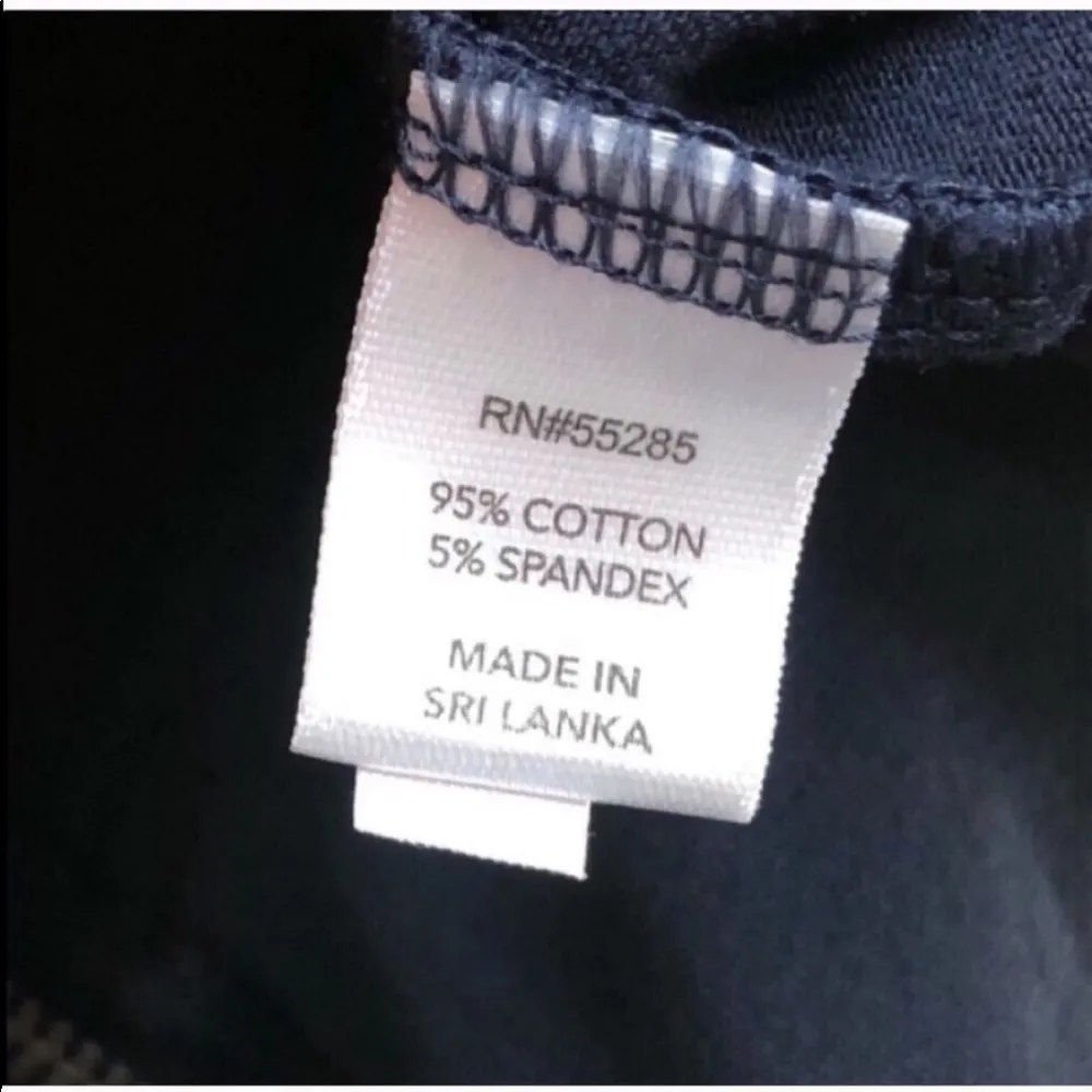 Express yoga full zip navy hooded long sleeve  top - Image 6