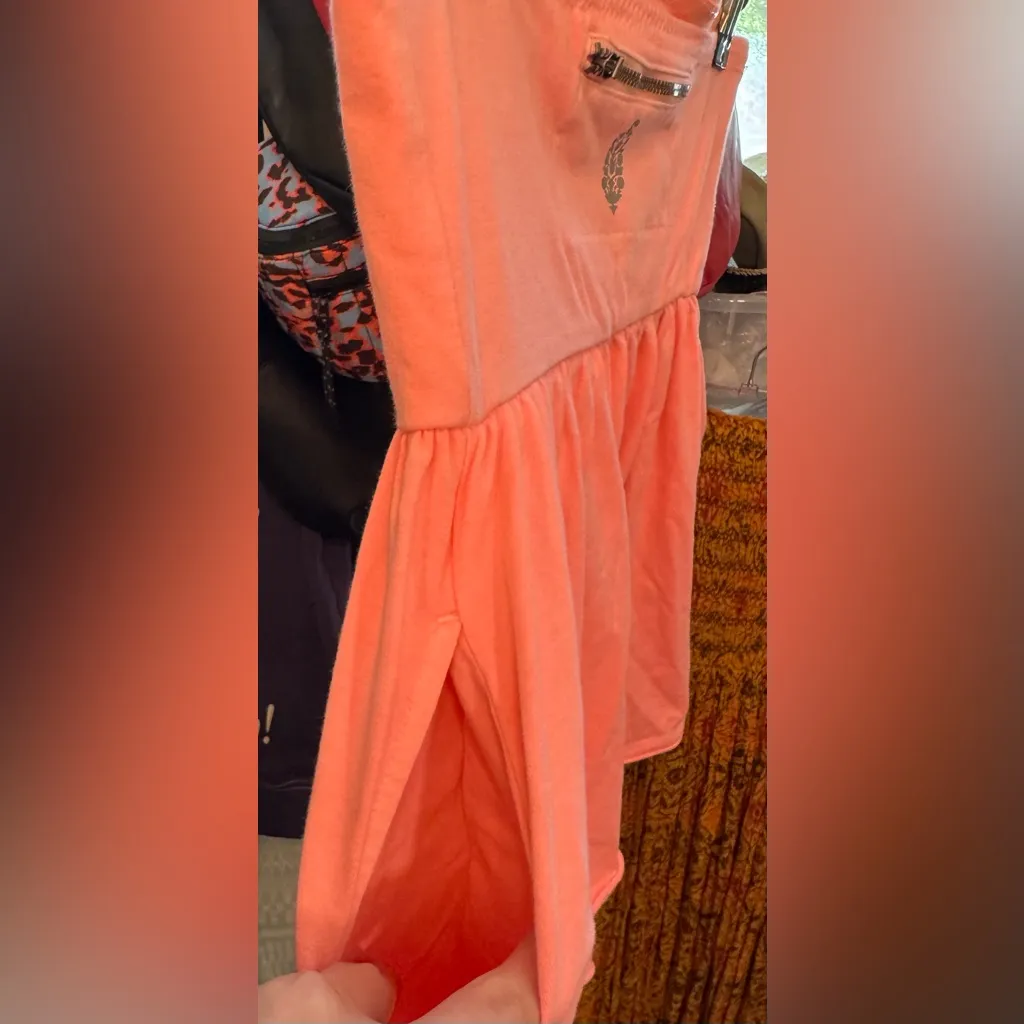 NWOT Free People FP Movement Hot Shot Babydoll Tube Top - just peachy - small - Image 10