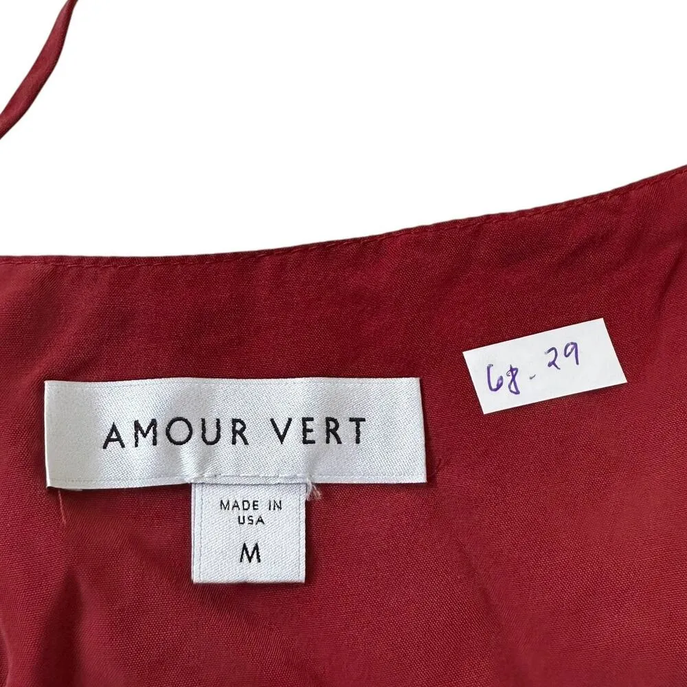 Amour Vert Auburn Adjustable Strap Jumpsuit Women Size Medium | 68-29 - Image 6