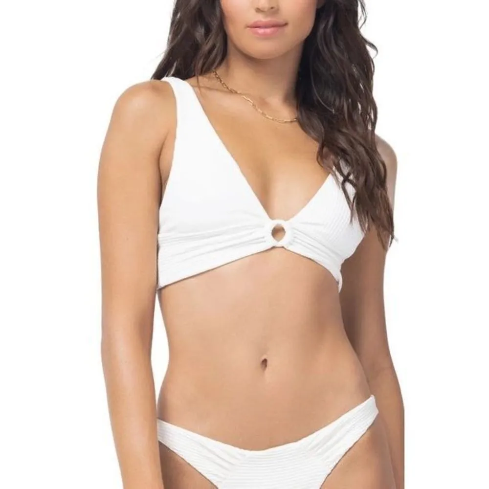 New L*SPACE apple green high waisted bikini set. Retails $209. Small - Image 12