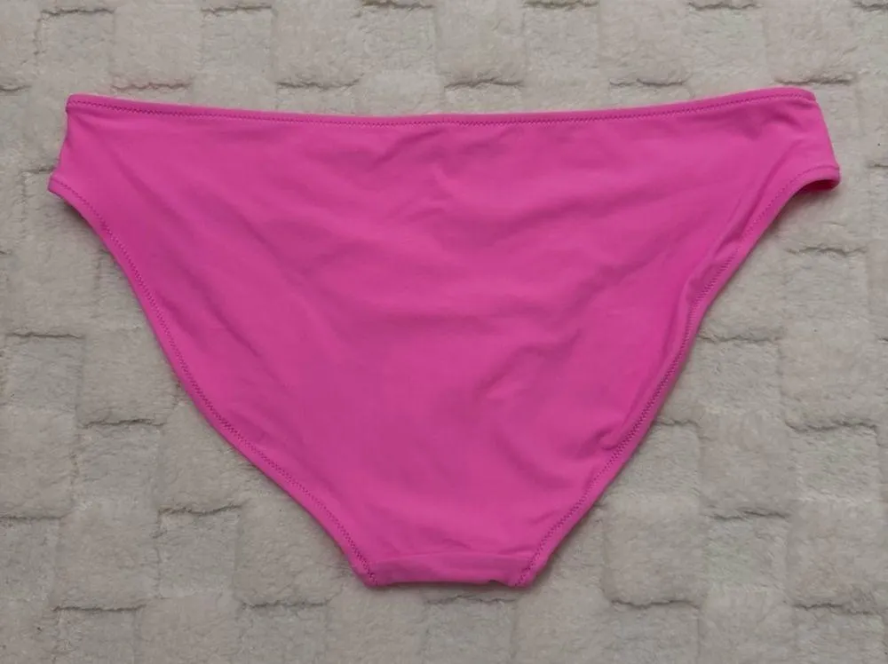 Aerie Hot Pink The Classic Bikini Swim Bottoms, Women’s X-Large, NWT - Image 2
