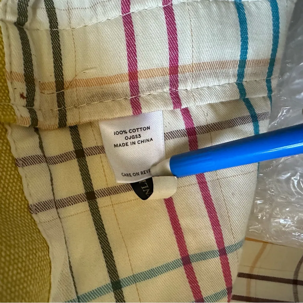 VTG L. L. Bean Boat & Tote Golden Butter Yellow Heavy Duty Canvas XL - Image 9