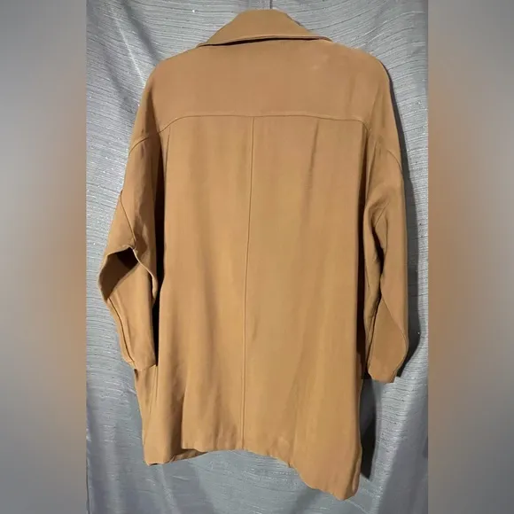 FLAWLESS‎ CARDIGAN/BROWN/ROLL UP SLEEVE OR DOWN/BUTTONS/POCKETS/RAYON/POLYESTER - Image 2