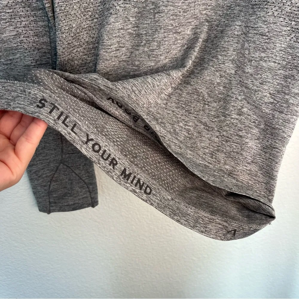 Lululemon Swiftly Tech Long Sleeve Shirt grey 4 - Image 9