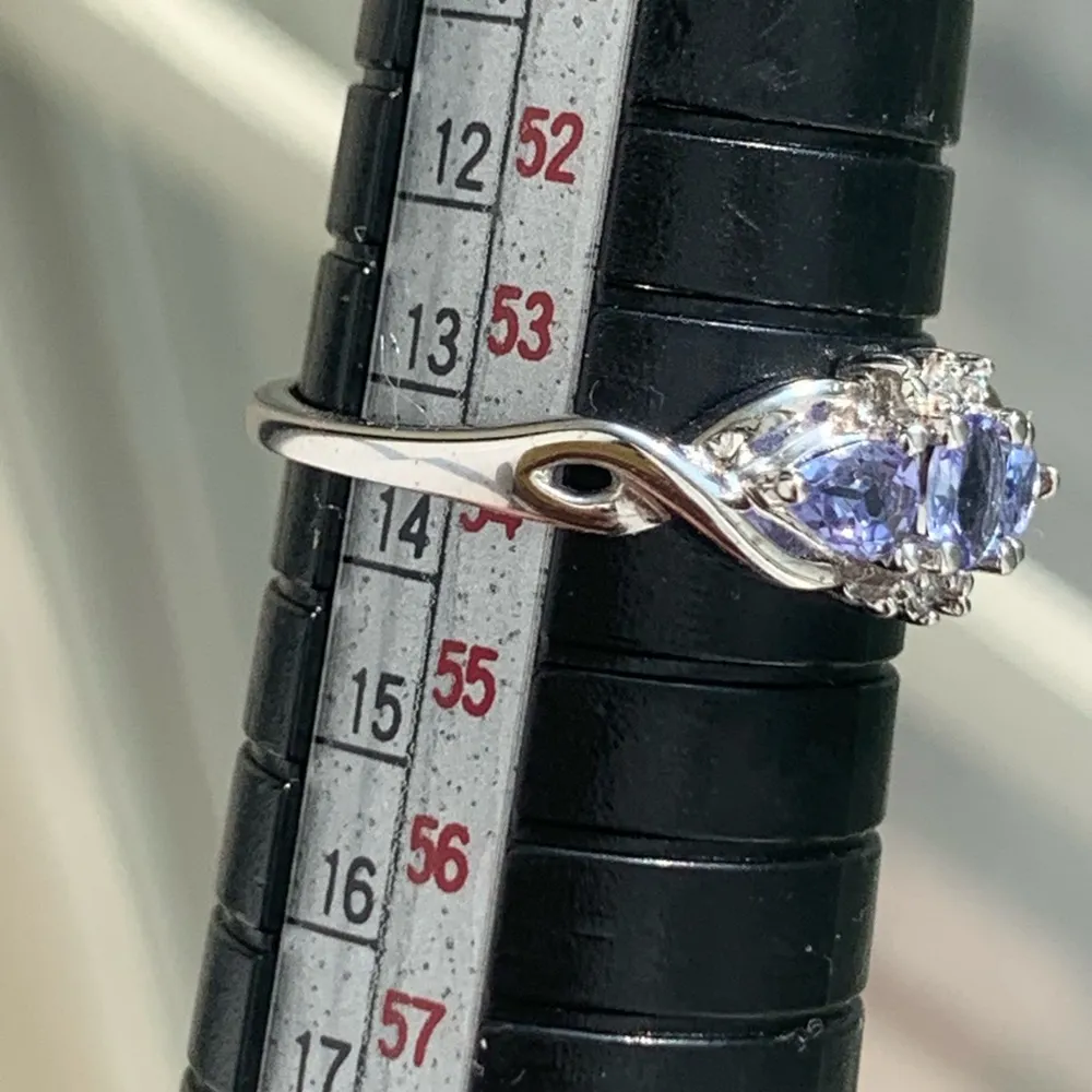 10k Gold Tanzanite/Diamond Ring - Image 5