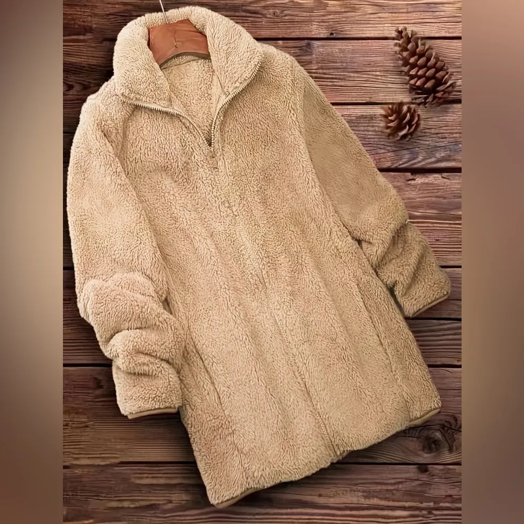 Cozy Teddy Sherpa Zip - Image 3