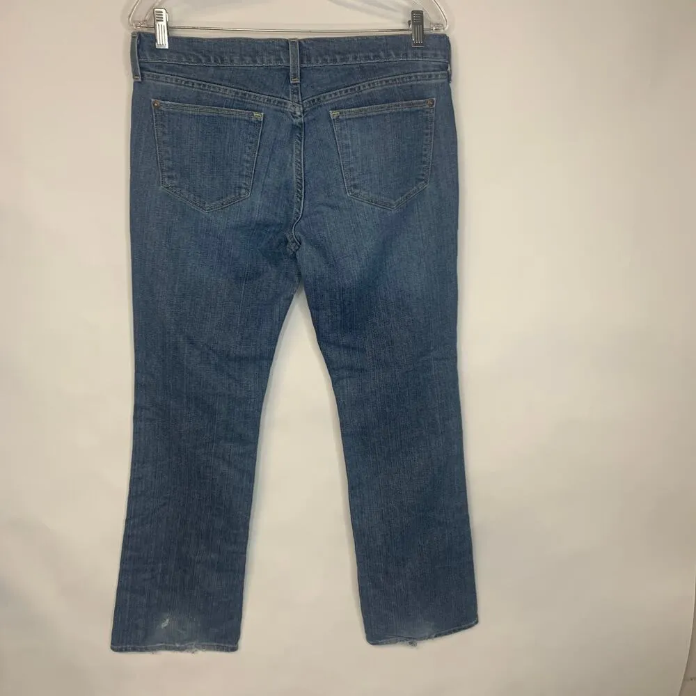 Old Navy The Flirt Vintage Boot Cut Jeans Sz 34" waist Low rise - Image 3
