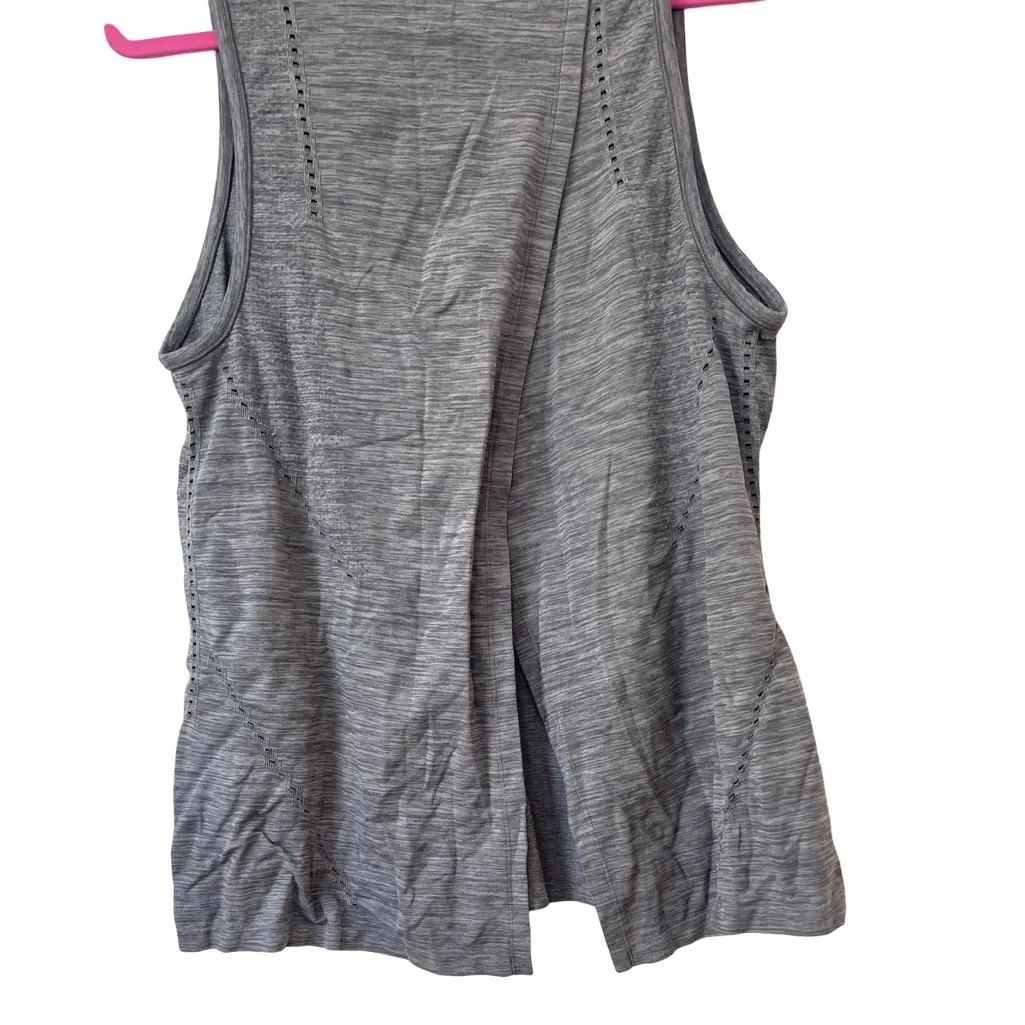 Athleta Foothill Heather Tank Top Grey Gray size M - Image 4