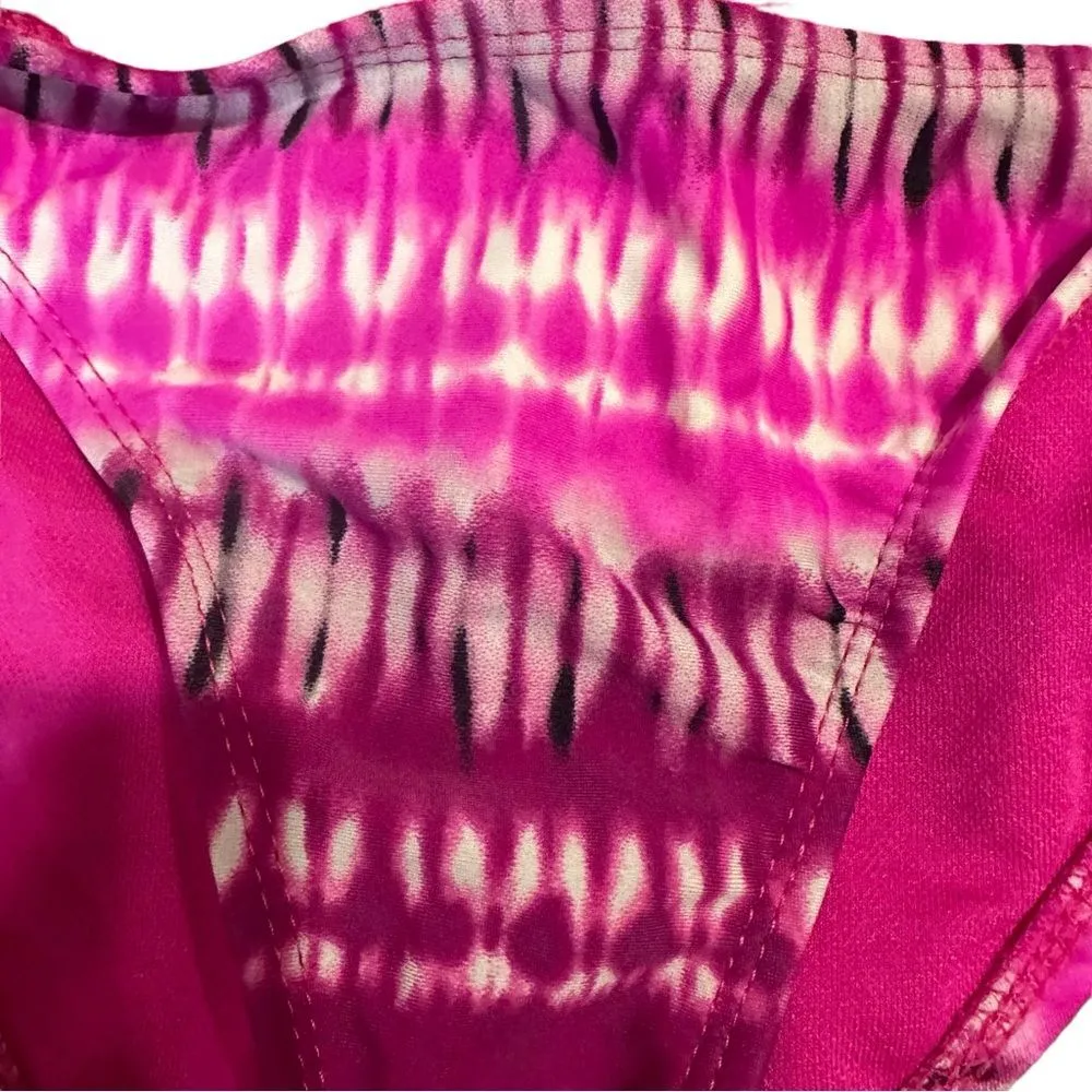 Forever 21 Pink Triangle Top 2 Piece Bikini Set S/M - Image 7
