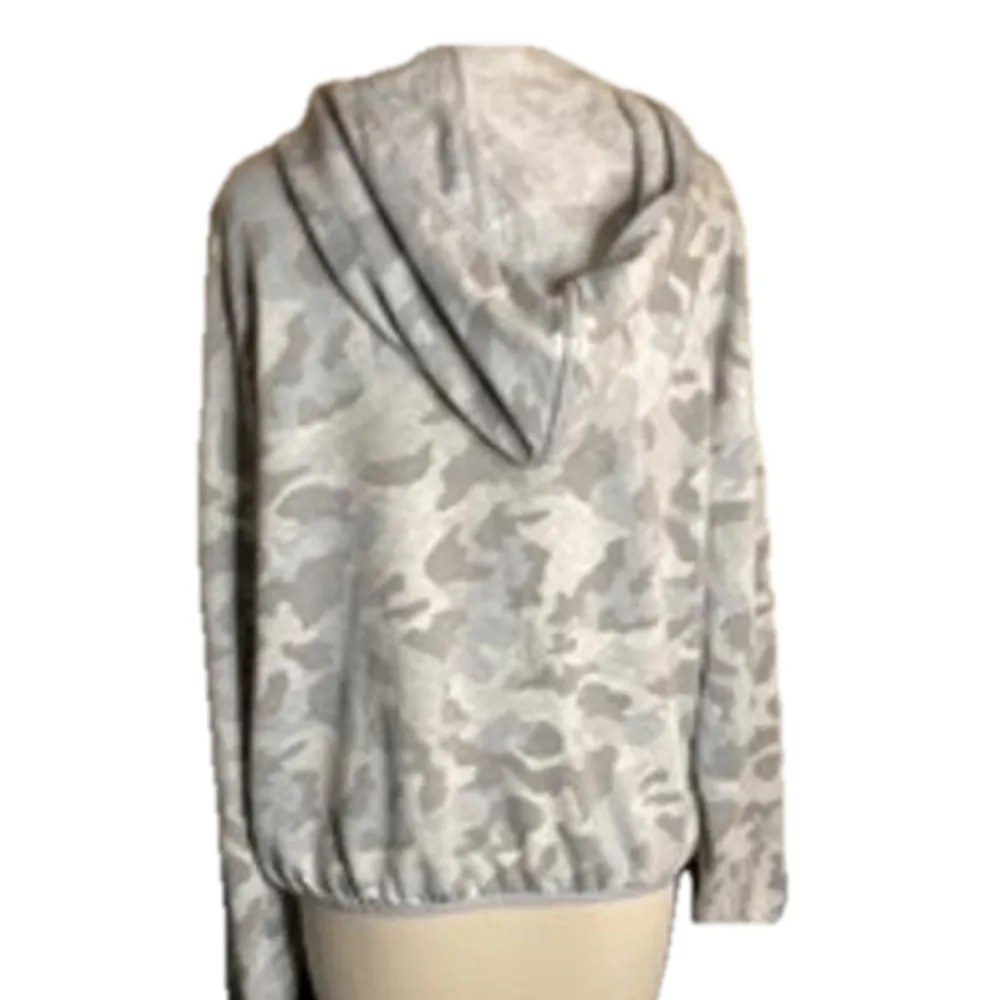 Olive+Oak Camo Half Zip Hoodie Sweatshirt Size M - Image 14