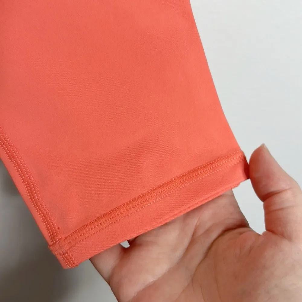 ZYIA Active Tangerine Angle Block Light n Tight High-Rise Leggings crop Size 6-8 - Image 8