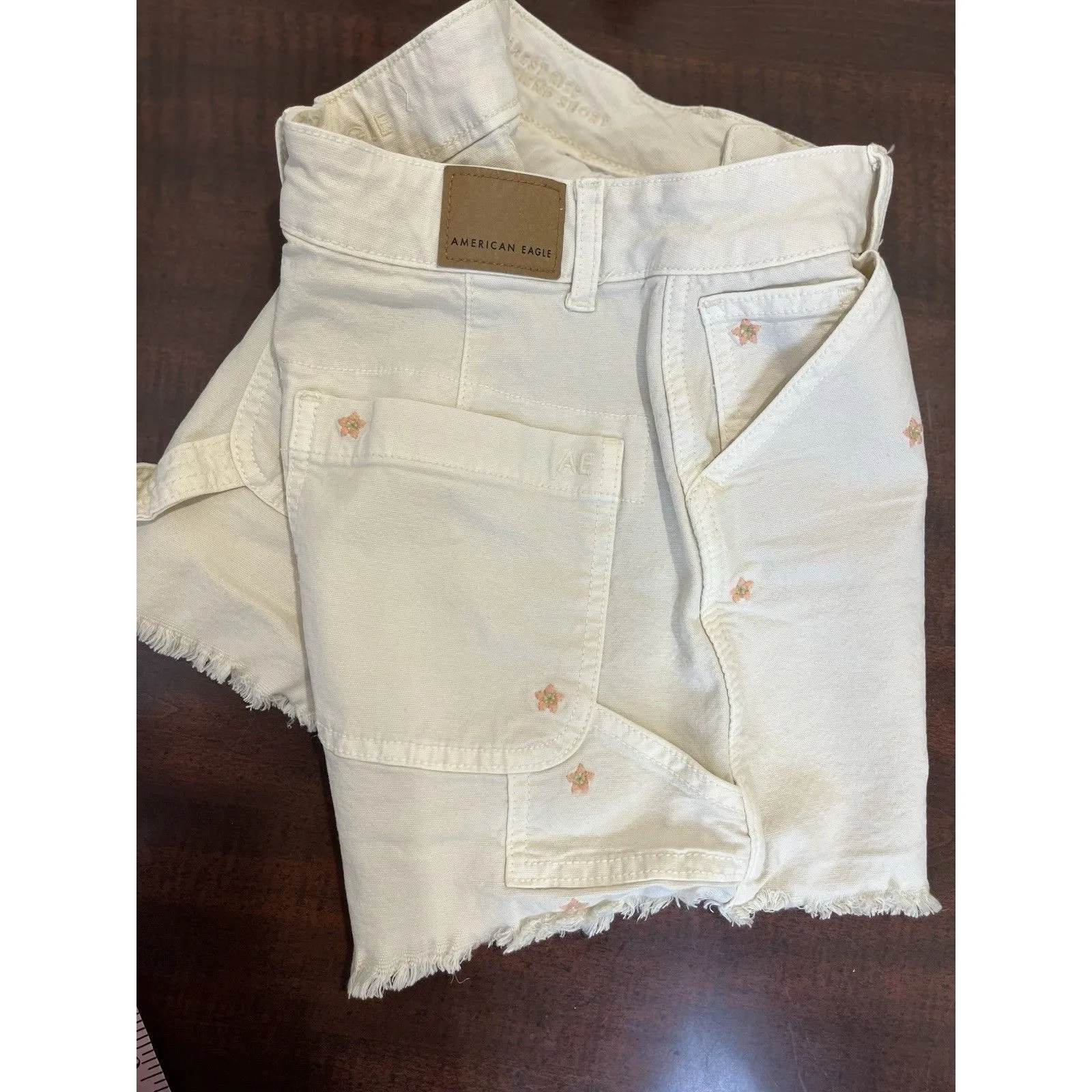 American Eagle Outfitters Highest Rise 90s Boyfriend Carpenter Short Womens 24 - Image 7