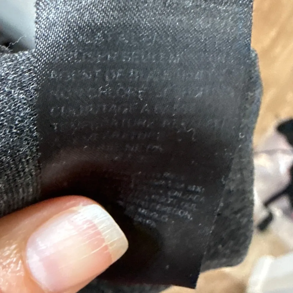 White House Black Market Gray Runway Leggings Sz 14 - Image 7