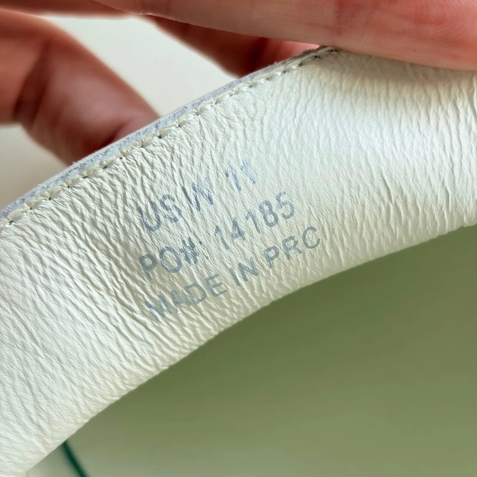 Quince NWOB Italian White Leather Lug Sole Loafers‎ Women's 11 Slip On Trendy - Image 7