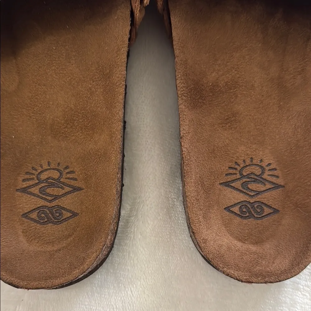 Rip Curl Marbella Woven suede Slides - Image 4