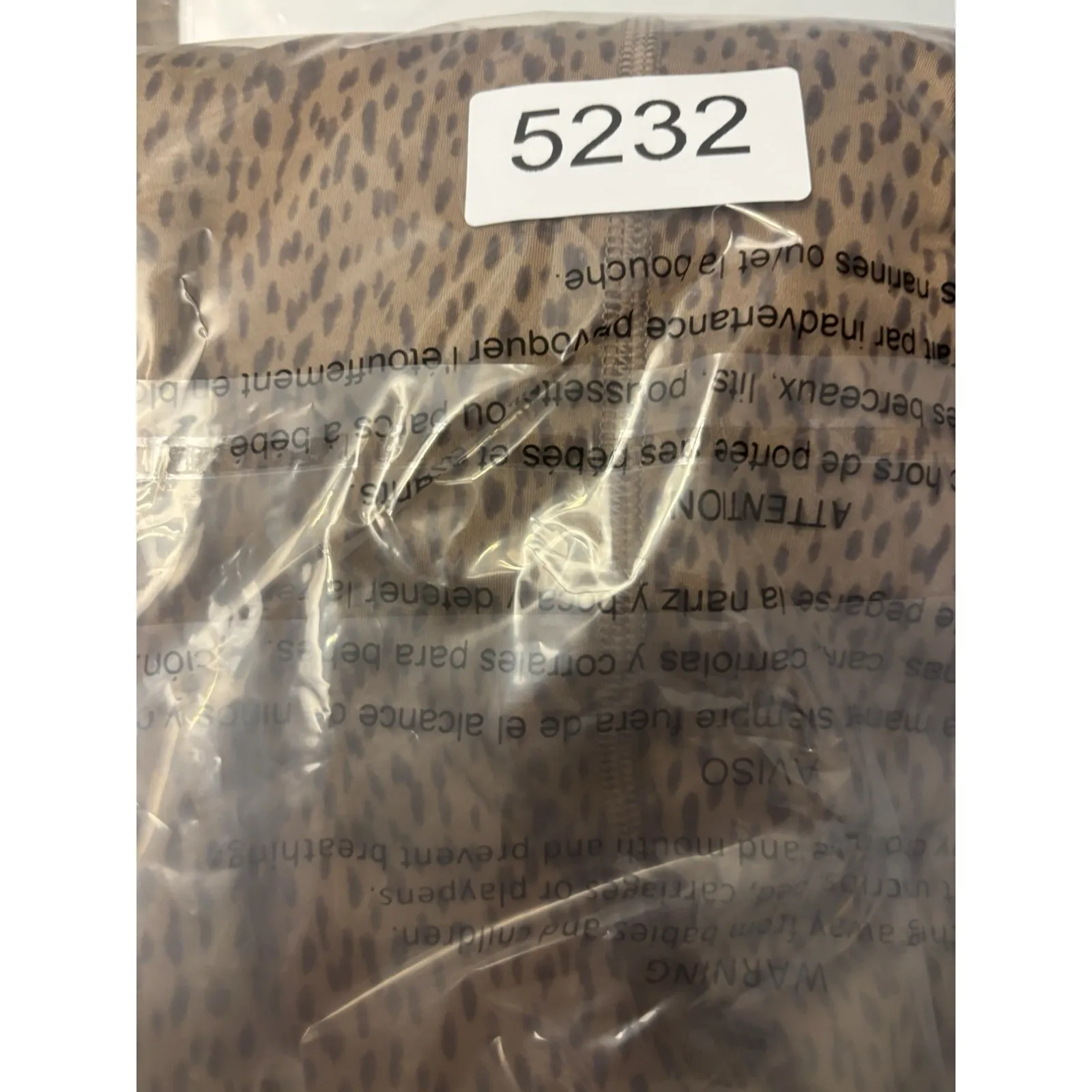 athleta Salutation‎ Jacket Shanti Animal Beige Small - Image 11