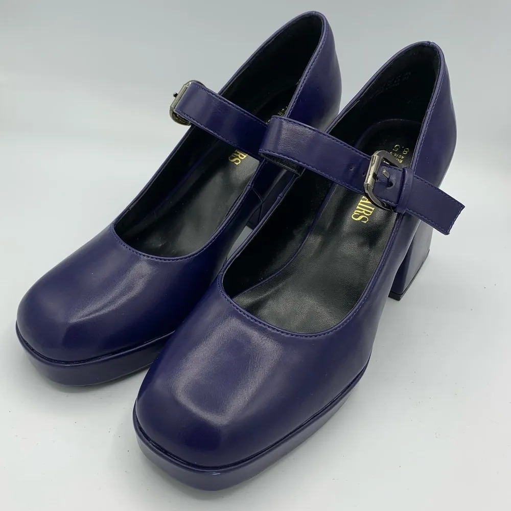 Dream Pairs Platform High Chunky Block Pumps Mary Jane Shoes Women’s 8.5 - Image 2