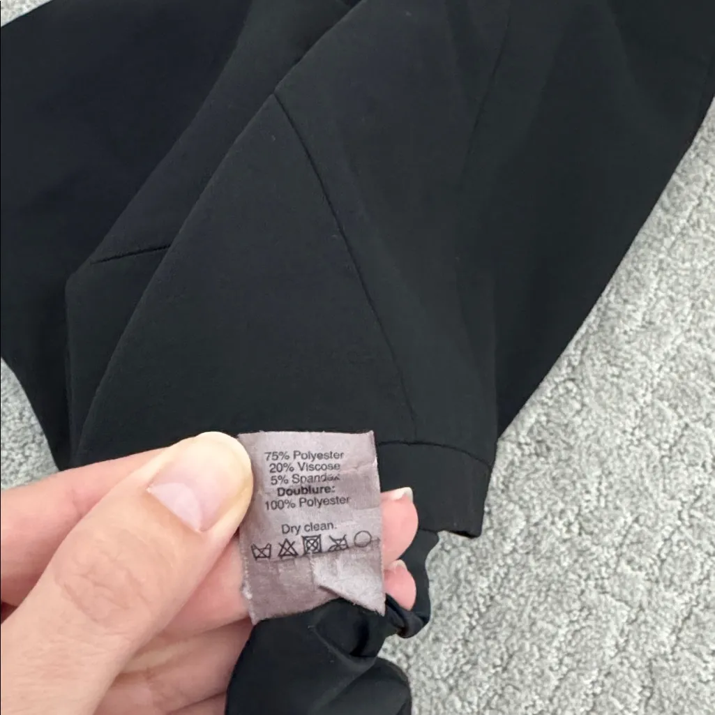 J. Crew Classic Black A-Line Skirt - Image 6