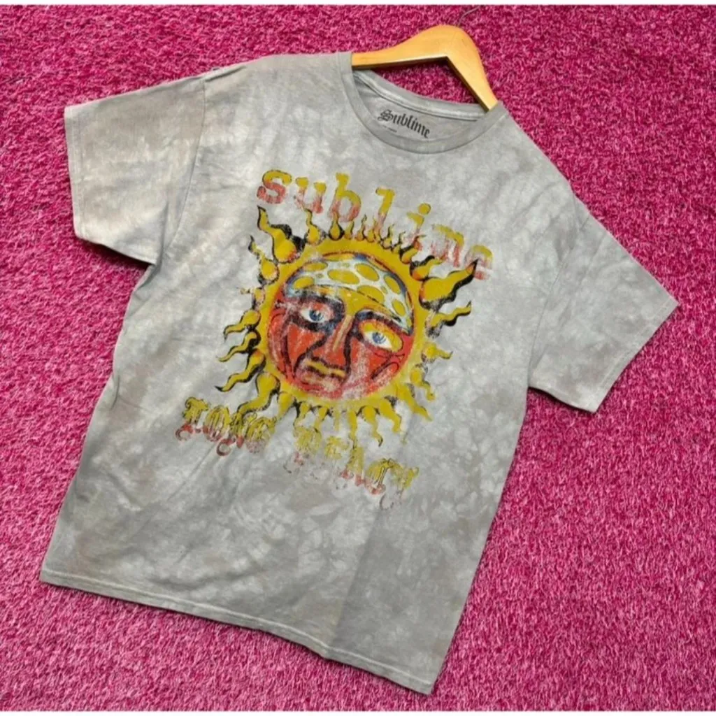 Sublime 40 oz to Freedom Cover Art Ska Rock Tie Dye L - Image 3