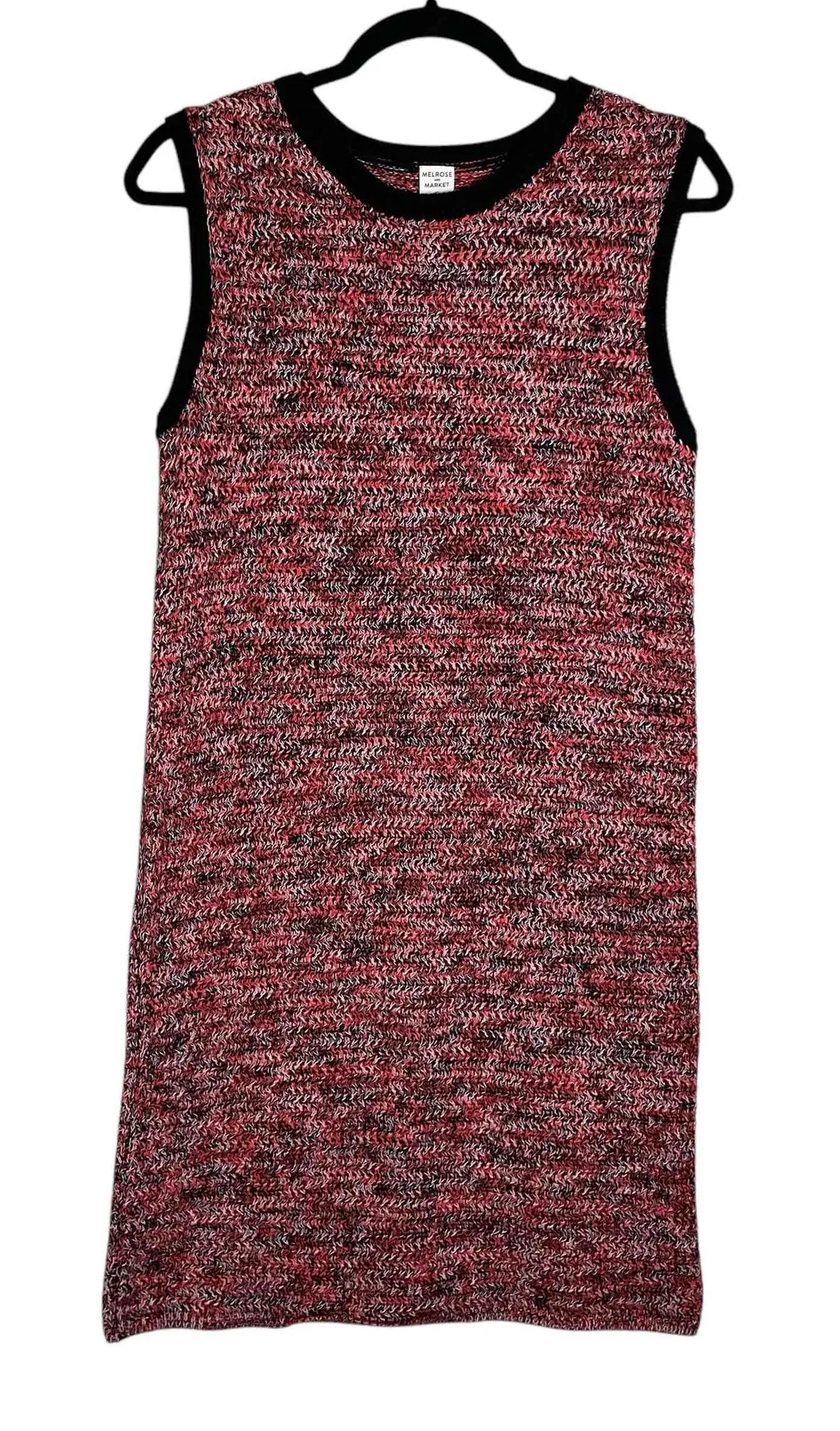 Melrose And Market Womens Sleeveless Knee Length Knit Crewneck Sweater Dress XS - Image 1