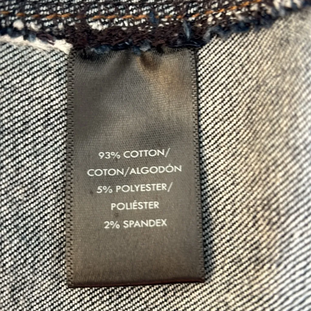 Ann Taylor Black Denim Mini Skirt - Image 5