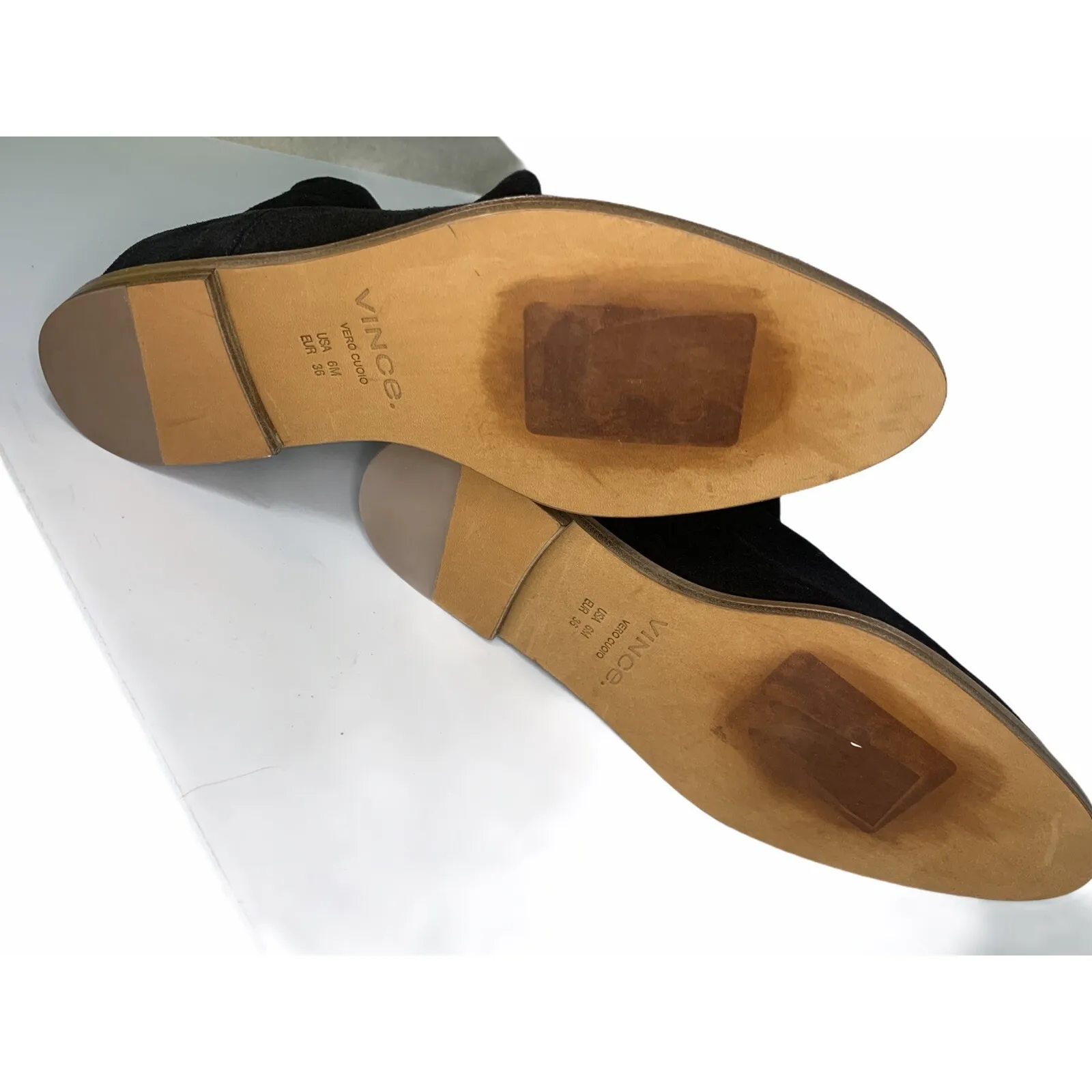 Vince Sinclair Cowboy Boot black size 6 suade NEW‎ $375 - Image 5