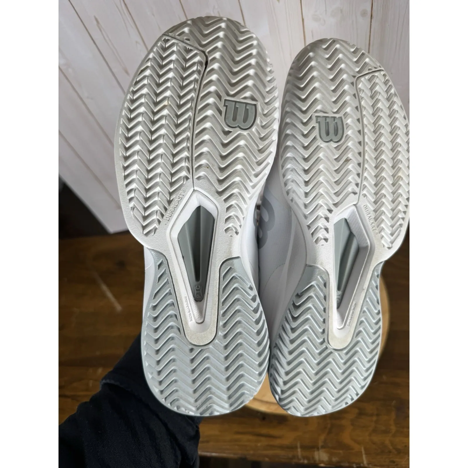 Wilson's RUSH PRO 3.0 Women's Size 6.5 Tennis Pickleball Shoes Lace Up White Euc - Image 13