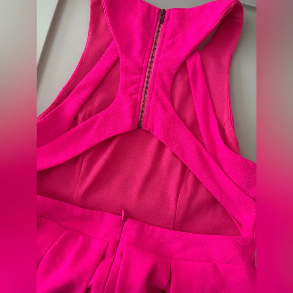 Latiste by Amy Fit & Flare Dress – Hot Pink – Size Medium - Image 8
