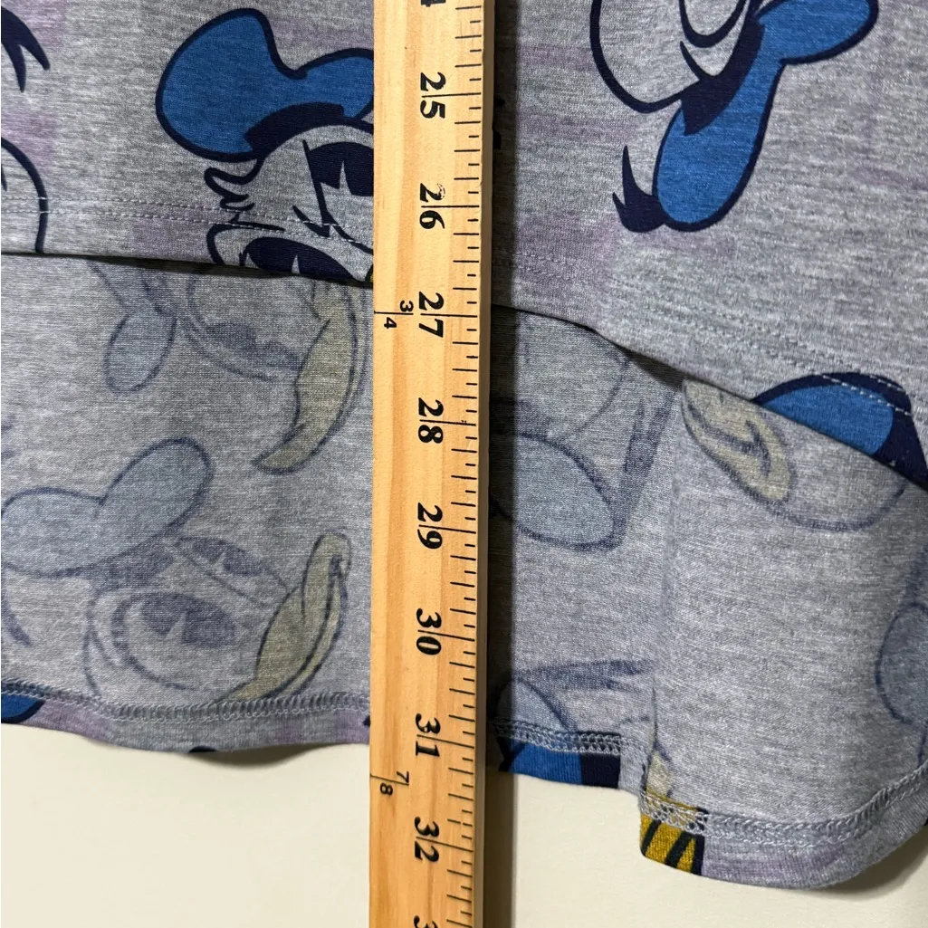 Disney LuLaRoe size XS high low oversized tunic Donald Duck print vacation tee - Image 2