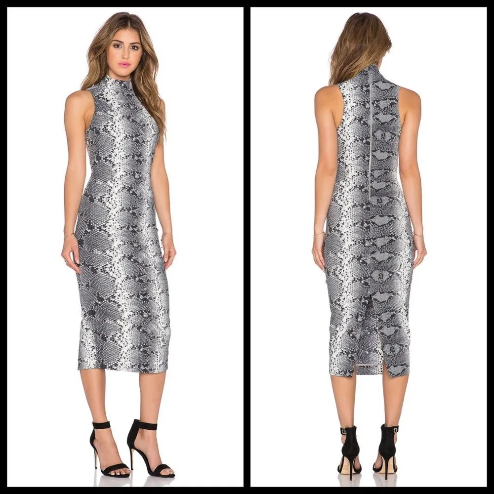 💕ELIZABETH and JAMES💕 Boa Dress in Python - Image 3