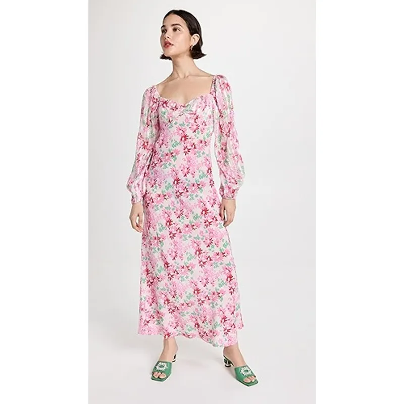 RIXO‎ Gio Dress Size 2 Pink - Image 3