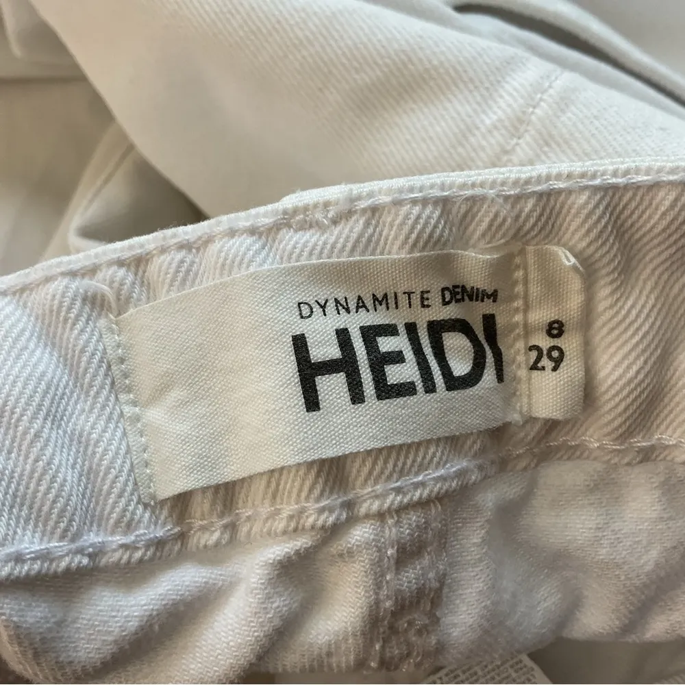 Dynamite Denim Heidi Ultra High Rise Wide Leg Jean Pants Size 8/29R - Image 9