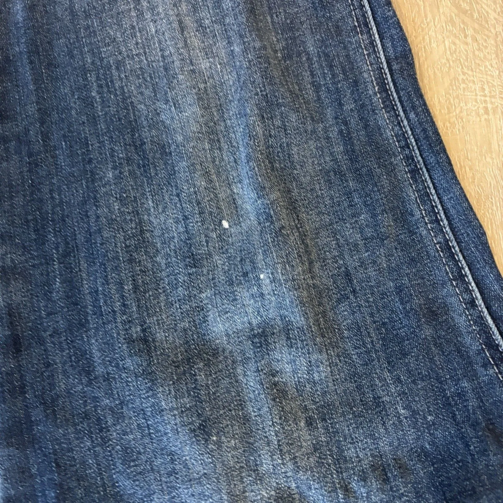 CHRISTOPHER BANKS JEANS 8P Petite Blue Denim Embroidered Pockets Bootcut Stretch - Image 2