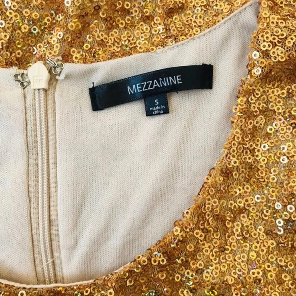 Sequin glitter mini 90s New Years sleeveless dress - Image 2